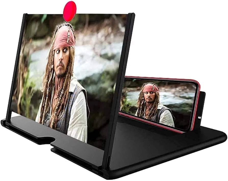 Amplificador de Pantalla 10” HD – Convierte tu Celular en Mini Cine