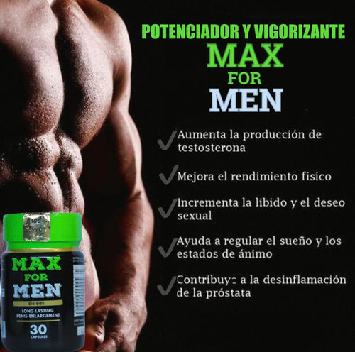 MAX FOR MEN X 30 CAPS